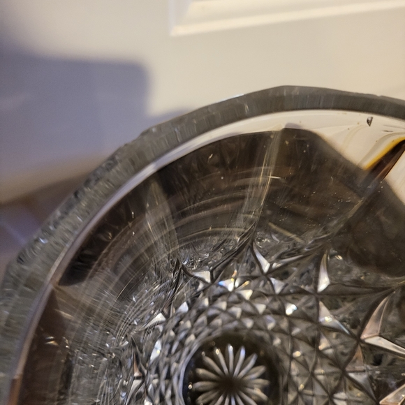 Vintage Val St Lambert Crystal Vase Signed  7" - Picture 5 of 13